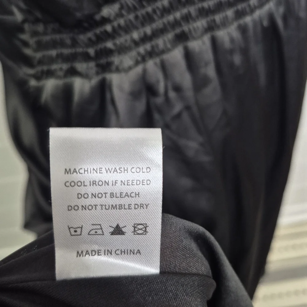 Baltic Born Poppy Satin Tie Front Midi Dress Size XL - Picture 9 of 13